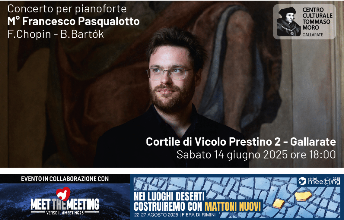 Featured image for “Gallarate (Va): Meet the Meeting. Concerto per pianoforte Chopin e Bartók”