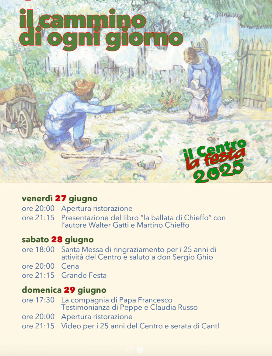 Featured image for “Roma: Il Centro in Festa. Il cammino di ogni giorno”