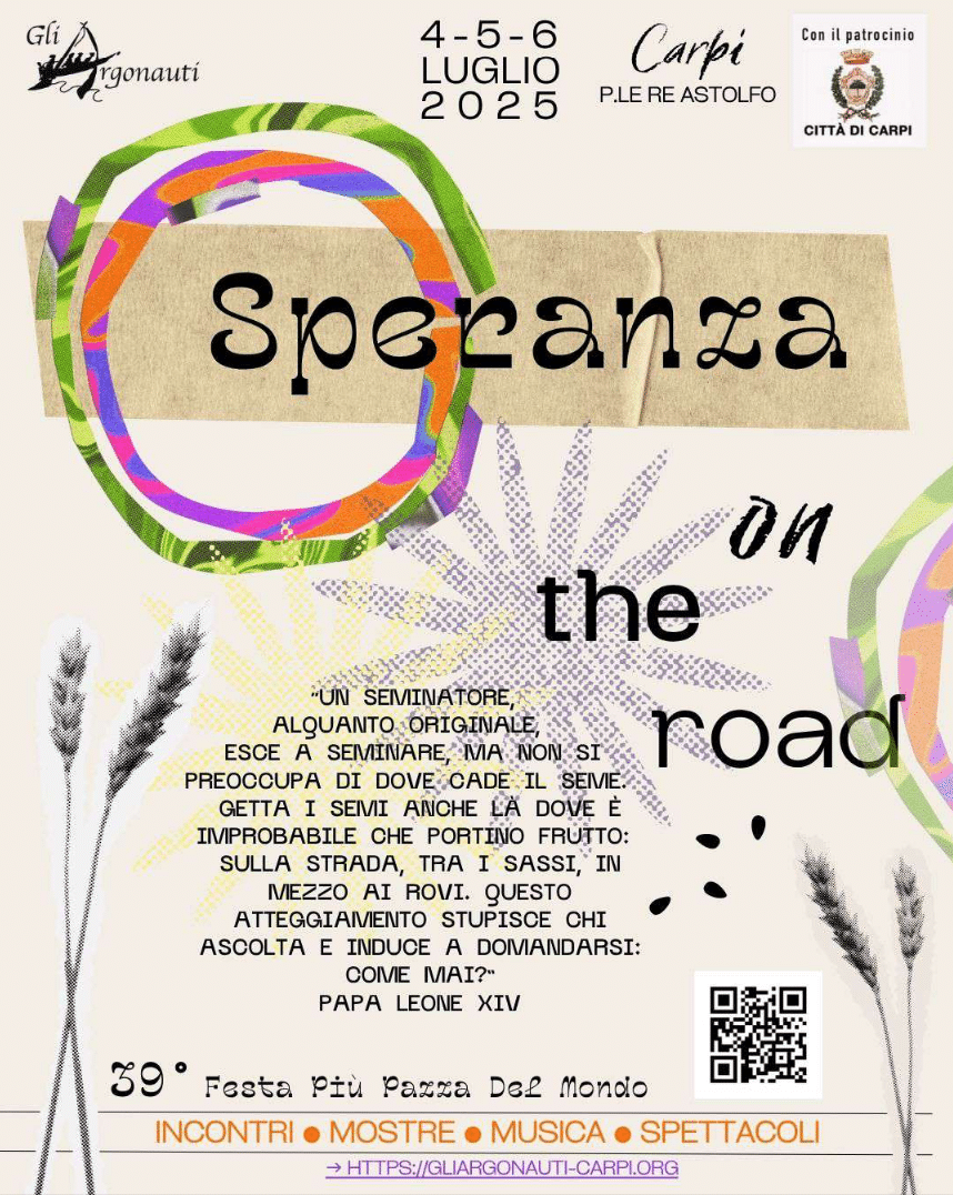 Featured image for “Carpi (Mo): Il nostro volto umano. Speranza on the road”