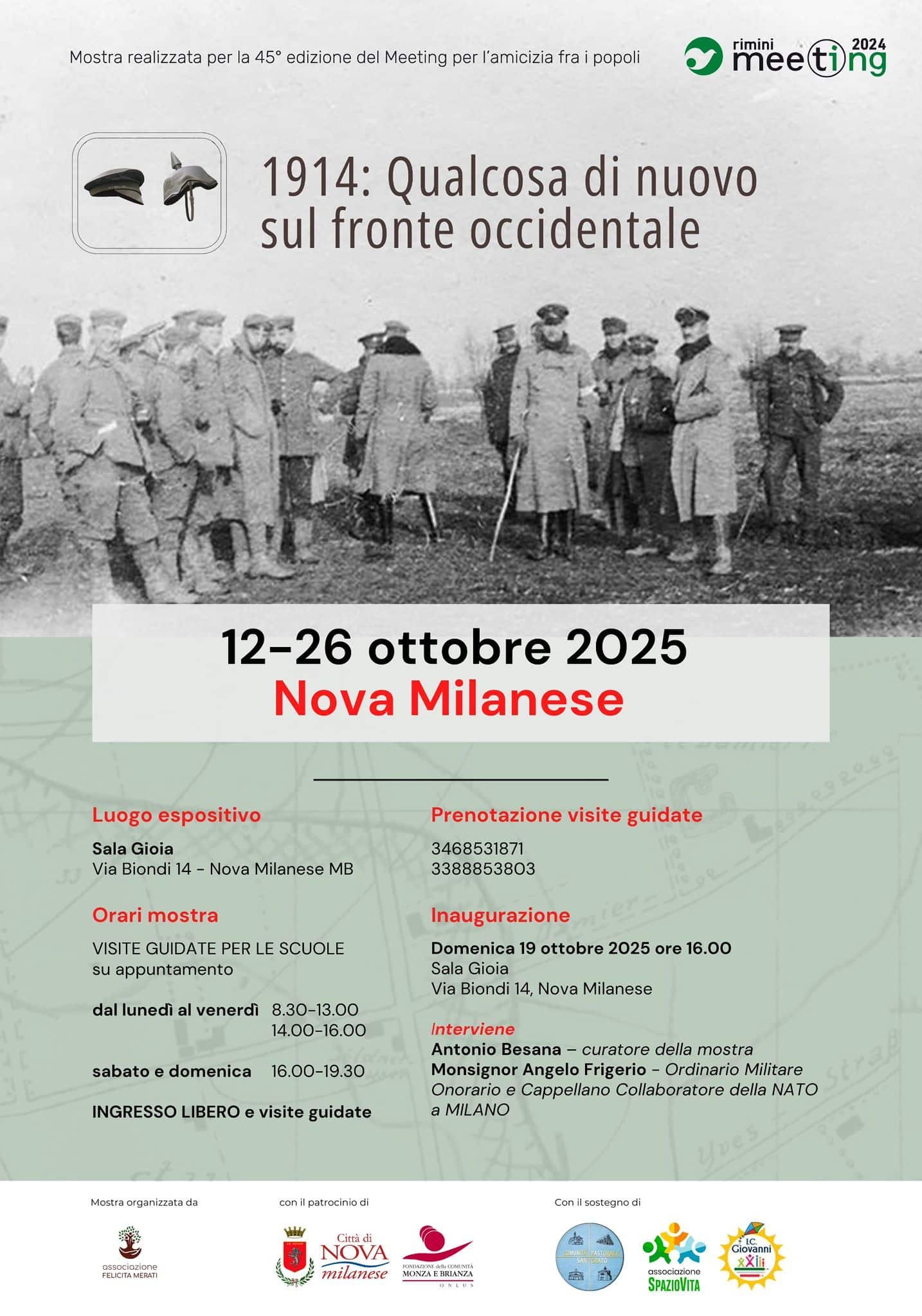 Featured image for “Nova Milanese (Mi): 1914. Qualcosa di nuovo sul fronte occidentale”