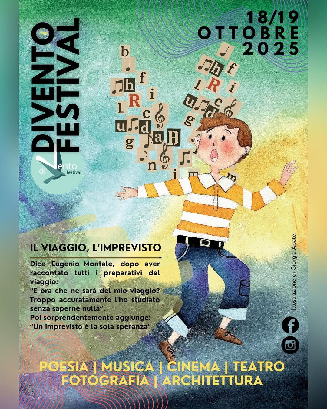 Featured image for “Tolentino (MC): diVento Festival 2025. Il Viaggio, l’imprevisto”