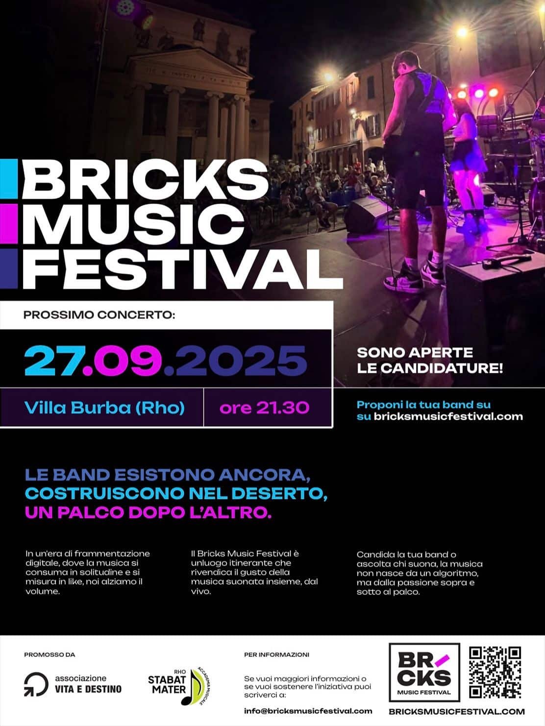 Featured image for “Rho (Mi): Bricks Music Festival”