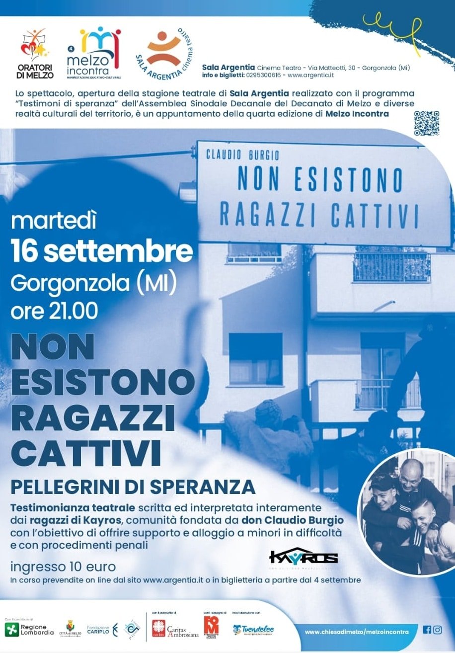 Featured image for “Gorgonzola (Mi): Non esistono ragazzi cattivi”