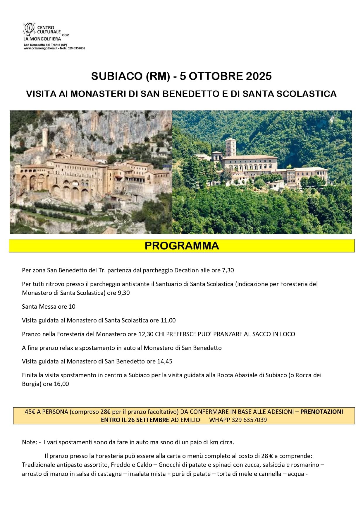 Featured image for “San Benedetto del Tronto (AP): Visita ai monasteri di S. Benedetto e S. Scolastica”