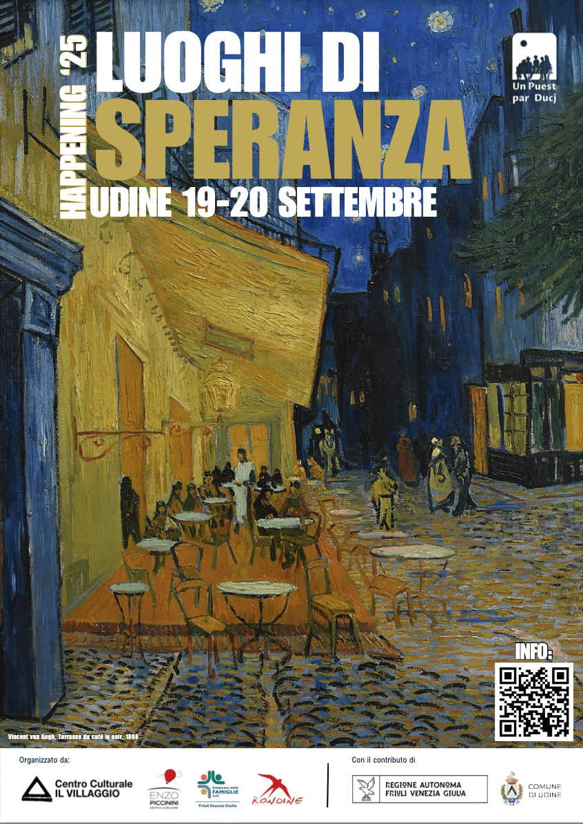 Featured image for “Udine: Quale speranza per l’Europa? Happening 2025”