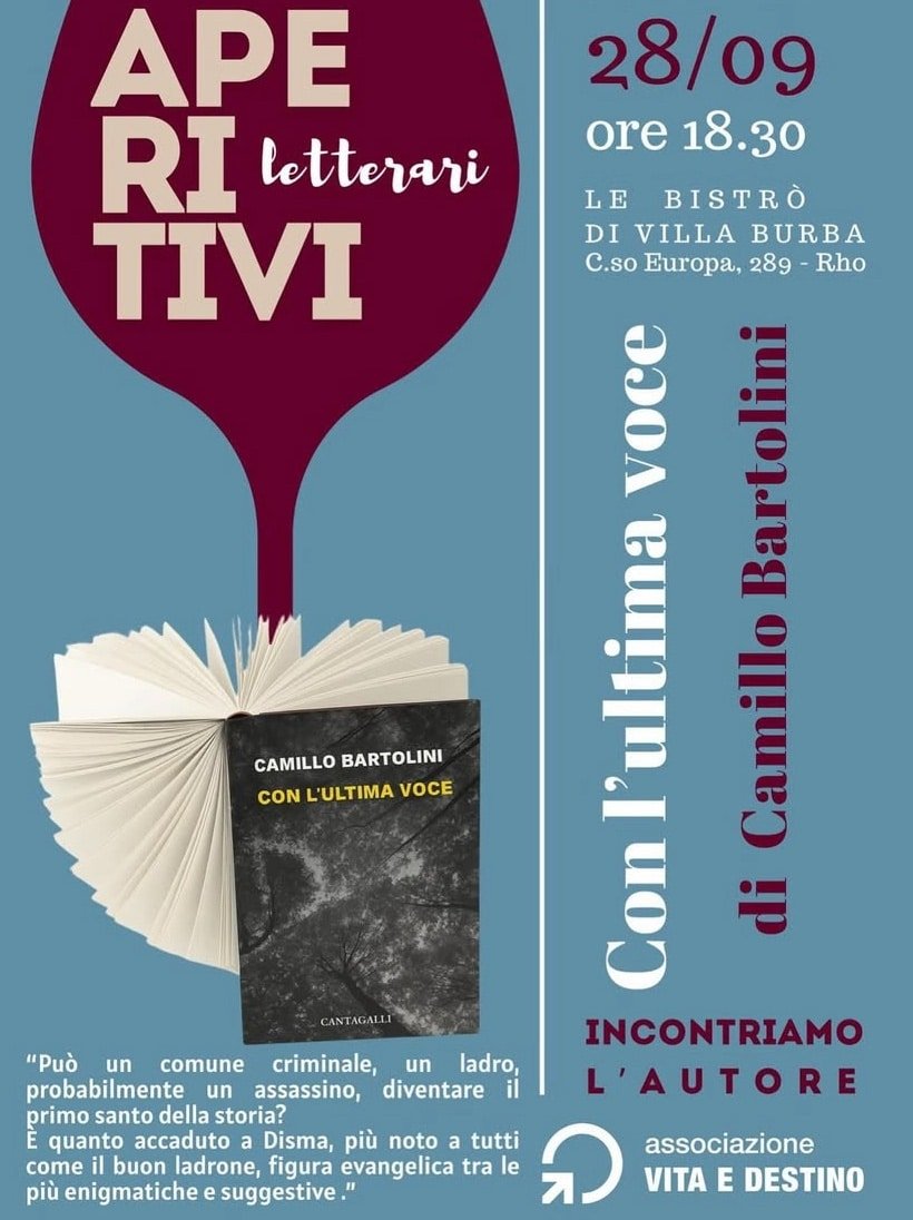Featured image for “Rho (Mi): Aperitivi letterari. Con l’ultima voce”