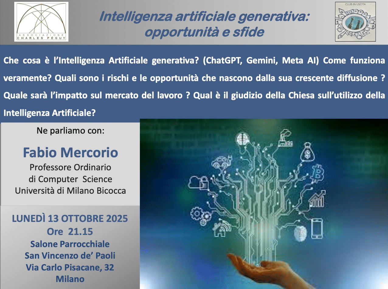Featured image for “Milano: Intelligenza artificiale generativa, opportunità e sfide”