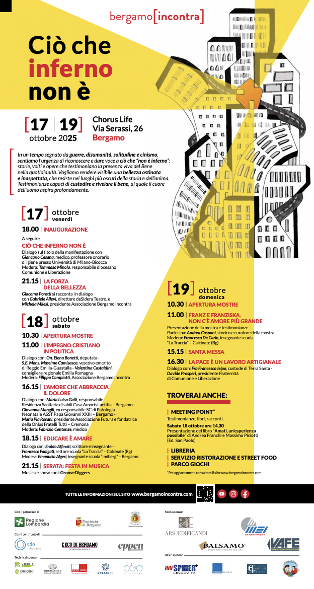 Featured image for “Bergamo: Ciò che inferno non è. #BergamoIncontra2025”