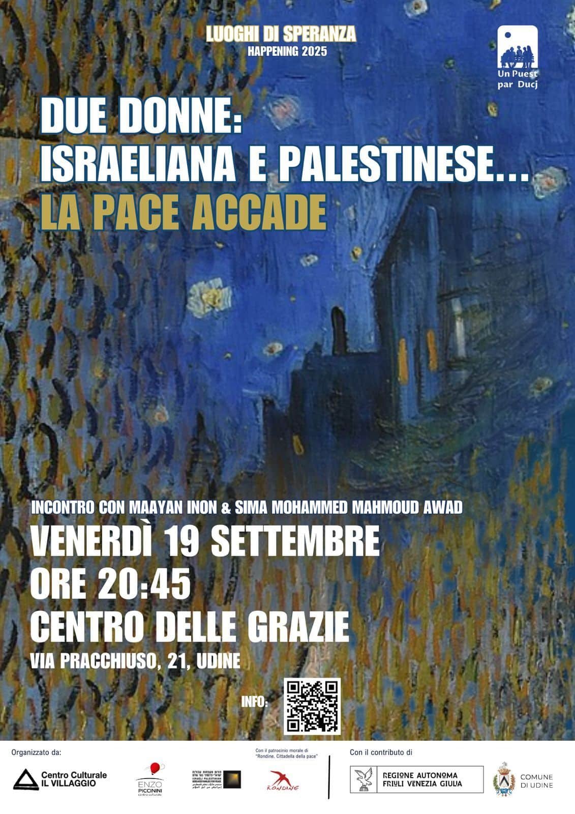 Featured image for “Udine: Luoghi di speranza. Happening 2025”