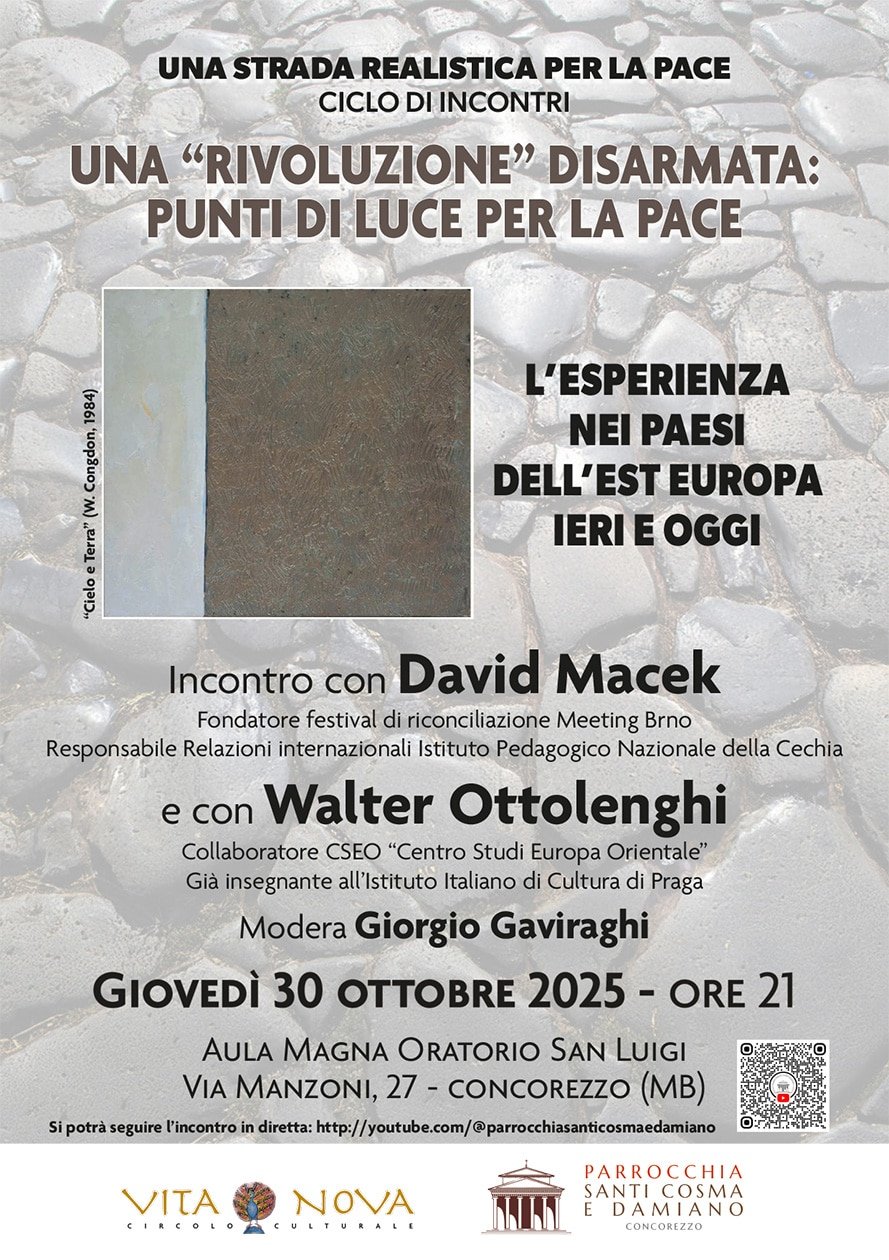 Featured image for “Concorezzo (MB): Una strada realistica per la pace”