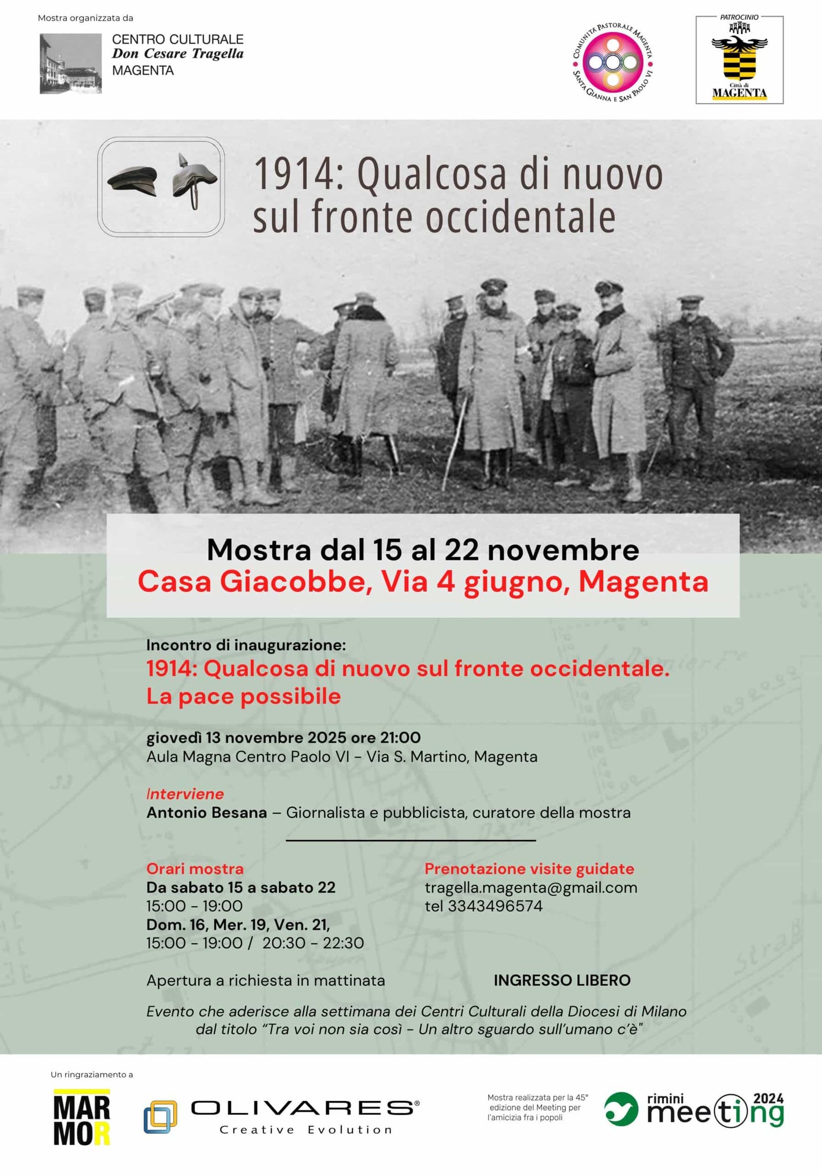 Featured image for “Magenta (Mi): 1914. Qualcosa di nuovo sul fronte occidentale”