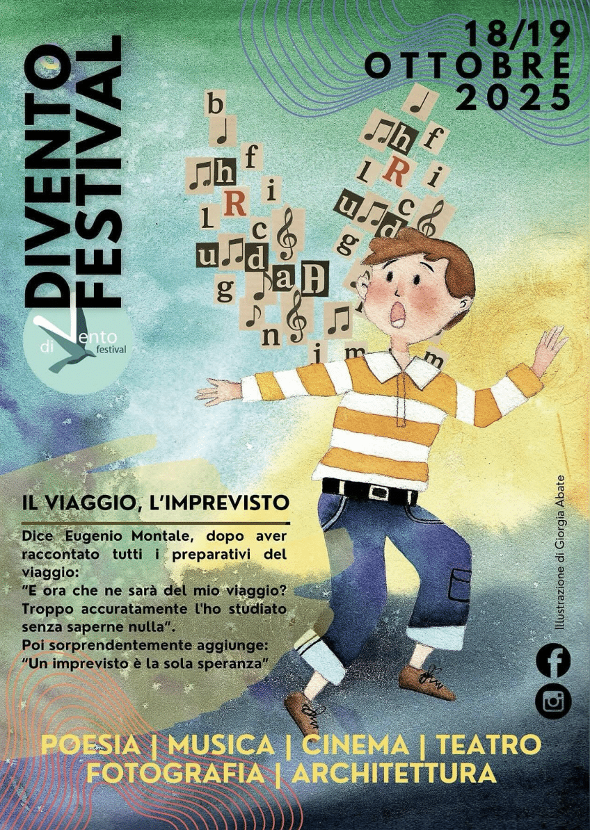Featured image for “Tolentino: diVento Festival 2025. Il viaggio, l’imprevisto”