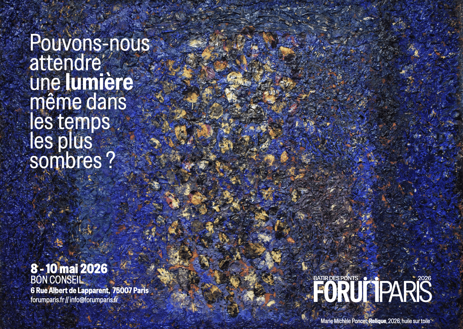 Featured image for “Parigi: Forum Paris. Anche nei tempi più bui, possiamo attenderci una luce?”