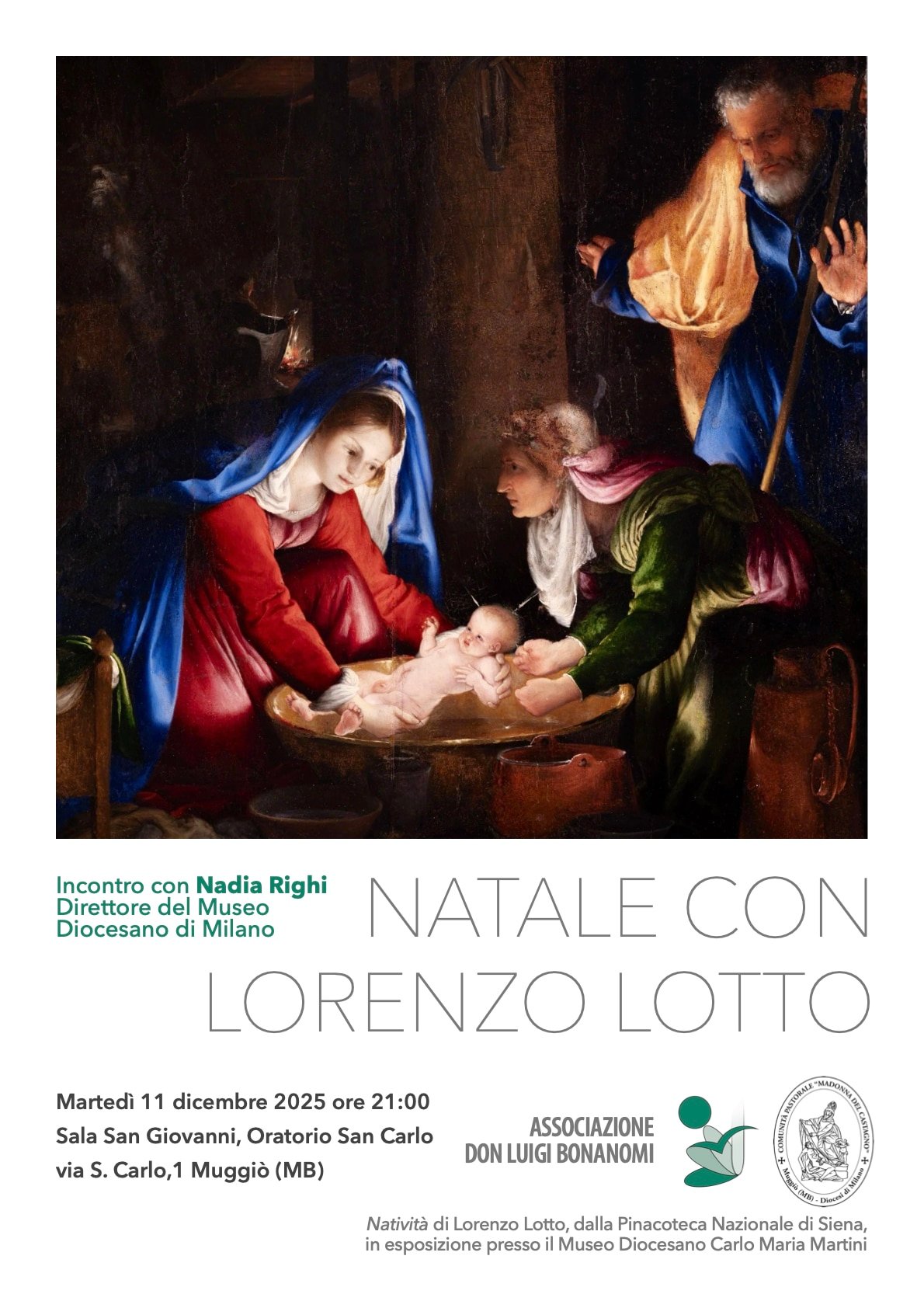 Featured image for “Muggiò (MB): “Natività” Lorenzo Lotto”