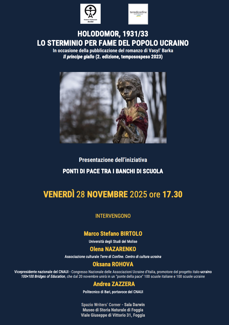 Featured image for “Foggia: Lo sterminio per fame del popolo ucraino”