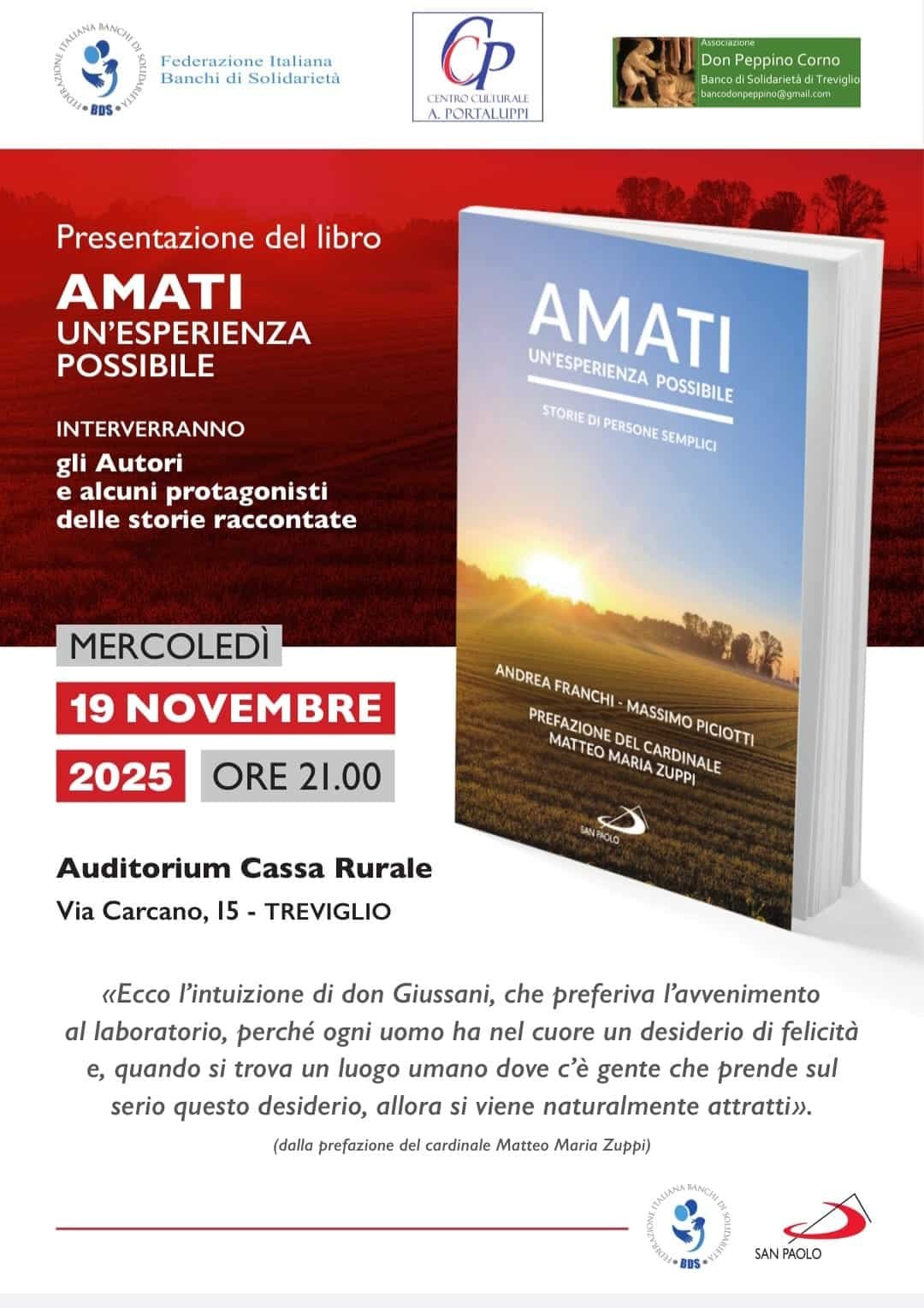 Featured image for “Treviglio: Amati. Un’esperienza possibile”