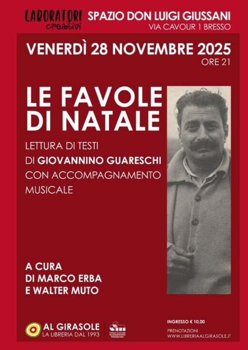 Featured image for “Bresso (Mi): Le favole di Natale – Lettura di testi di Giovannino Guareschi”