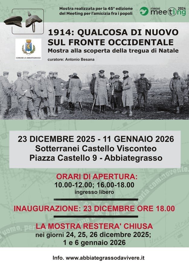 Featured image for “Abbiategrasso (Mi): 1914. Qualcosa di nuovo sul fronte occidentale”