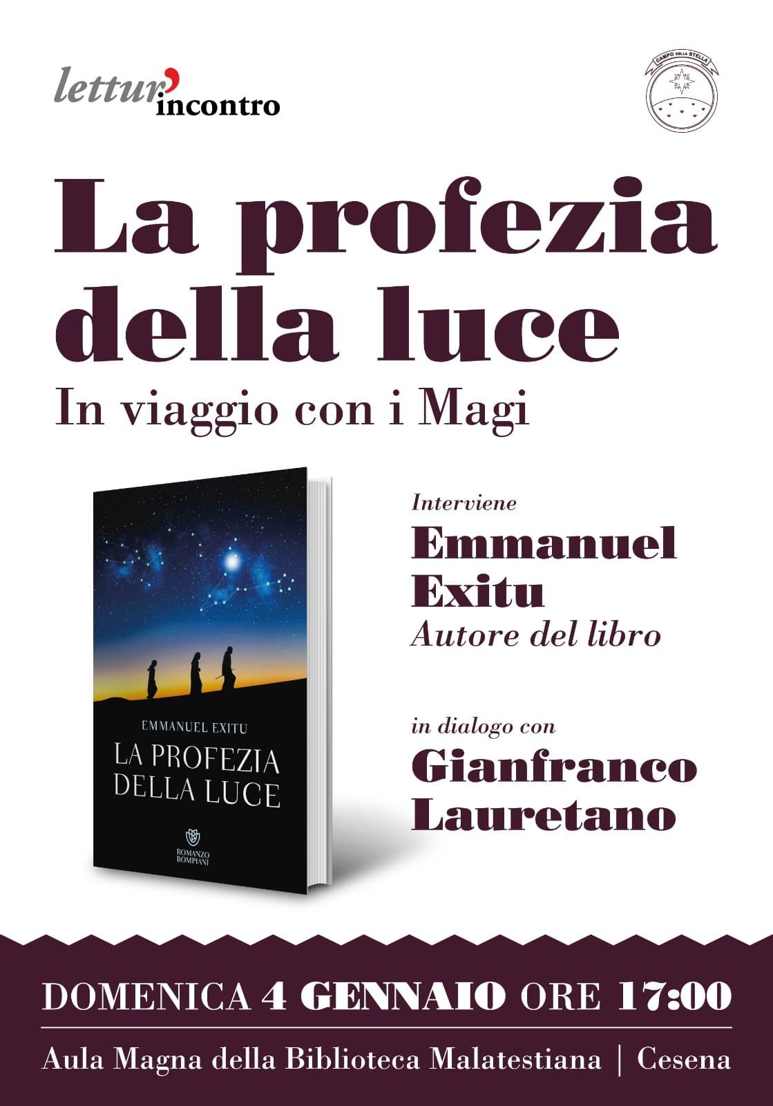 Featured image for “Cesena: La profezia della luce. In viaggio con i Magi”