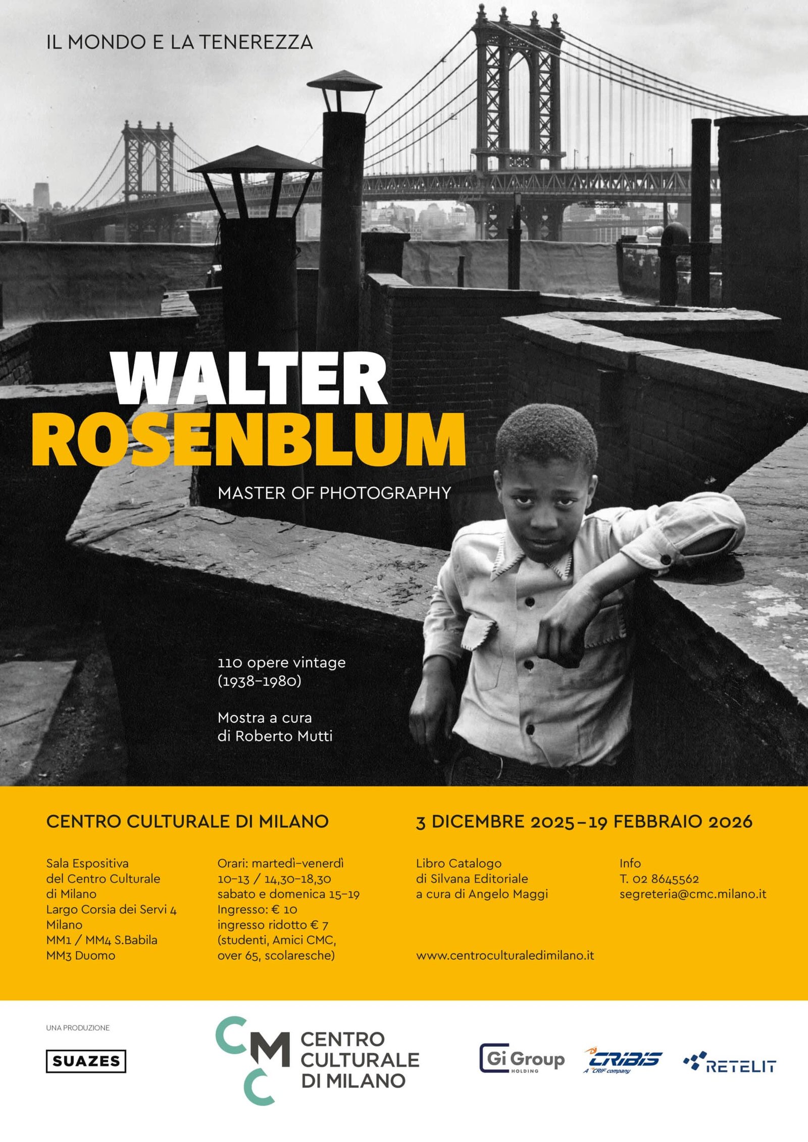 Featured image for “Milano: Il mondo e la tenerezza. Walter Rosenblum Master of Photography”