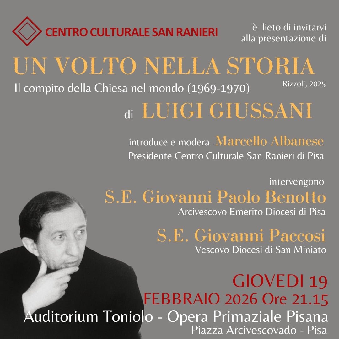 Featured image for “Pisa: Un volto nella storia. Presentazione del libro”