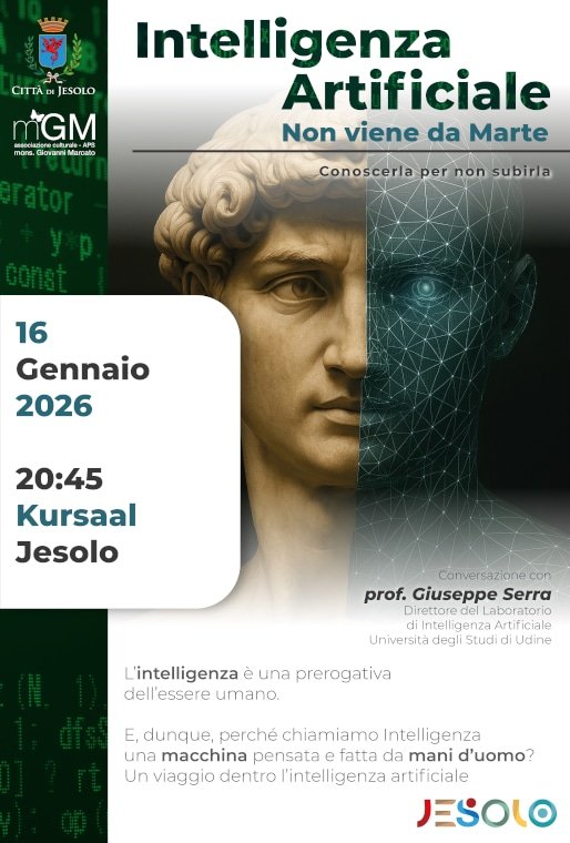 Featured image for “Jesolo: Intelligenza artificiale. Non viene da Marte”