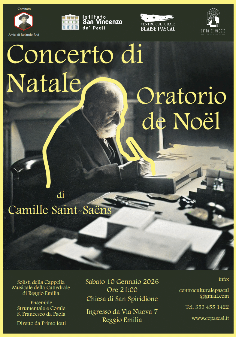 Featured image for “Reggio Emilia: Concerto di Natale di Camille Saint-Saëns”