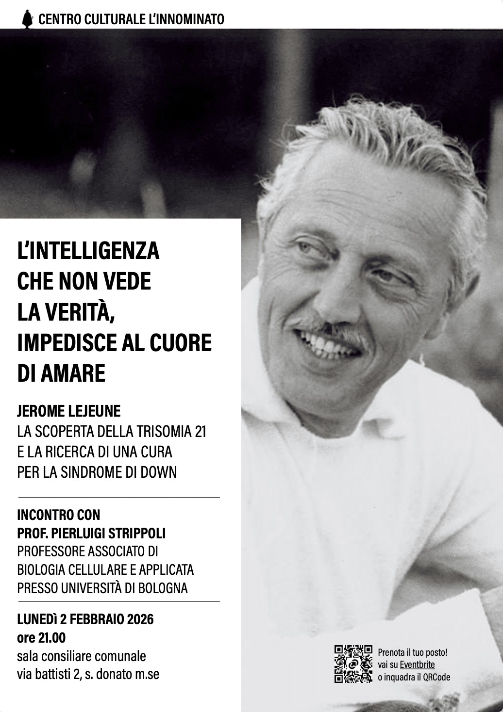 Featured image for “San Donato M.se.: L’intelligenza che non vede la verità impedisce al cuore di amare”