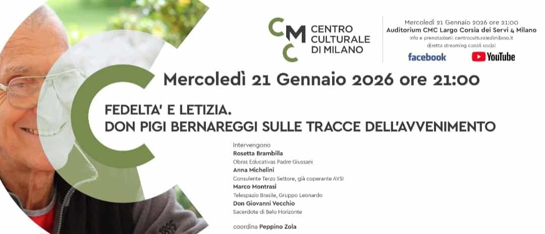 Featured image for “Milano: Don Pigi Bernareggi sulle tracce dell’Avvenimento”