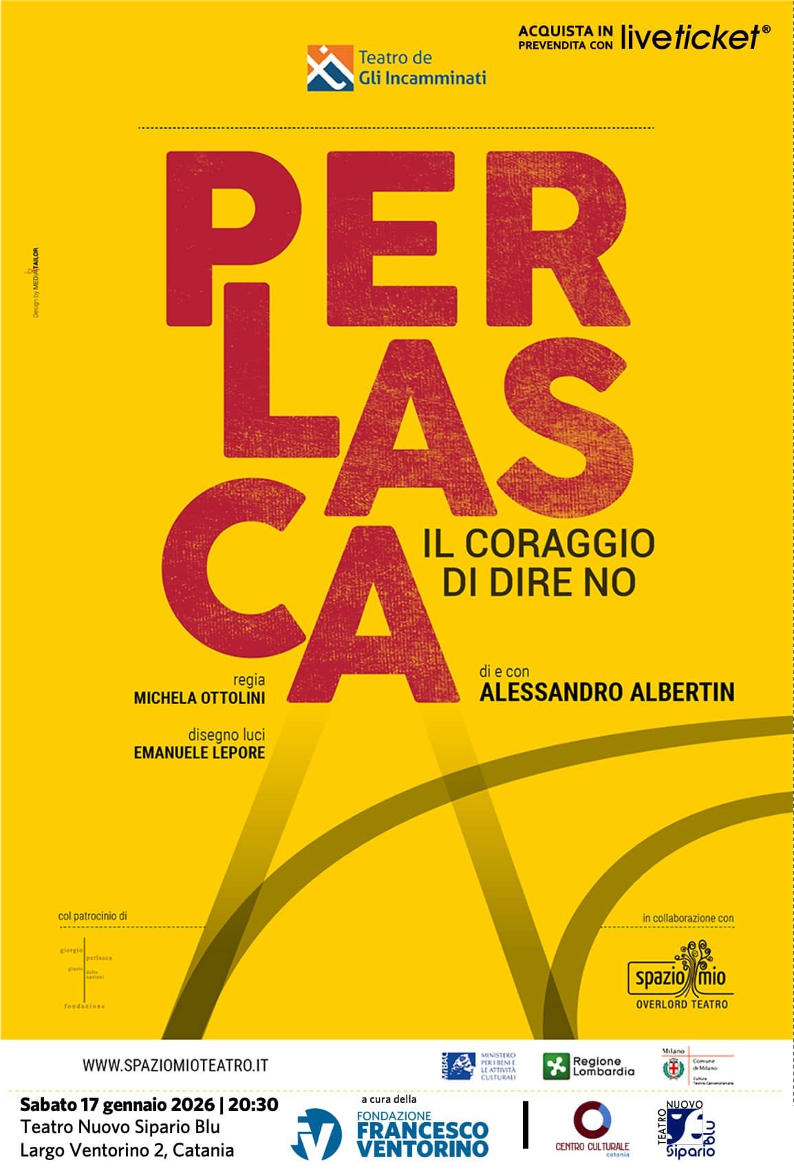 Featured image for “Catania: Perlasca. Il coraggio di dire no. Spettacolo teatrale”