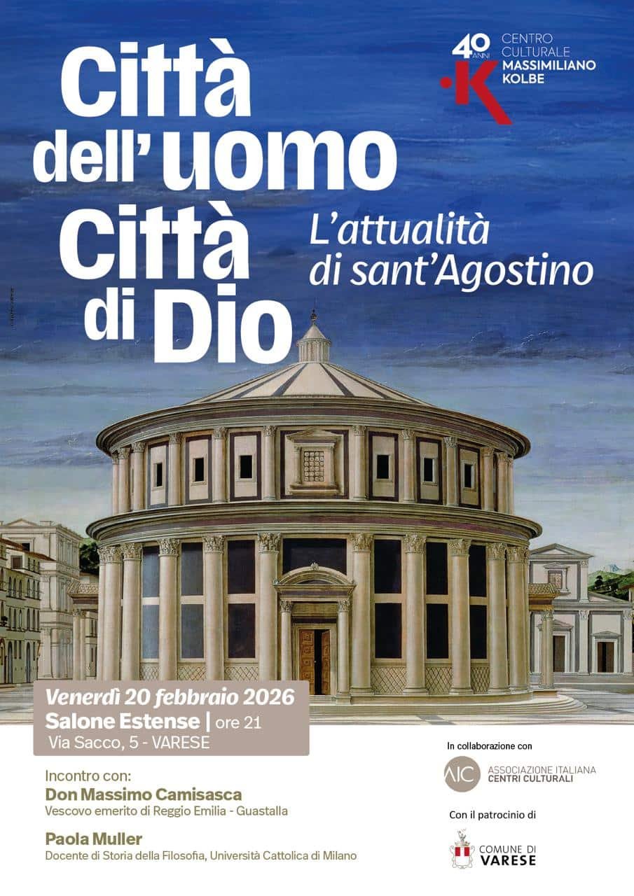 Featured image for “Varese: Città dell’uomo, città di Dio. L’attualità di sant’Agostino”