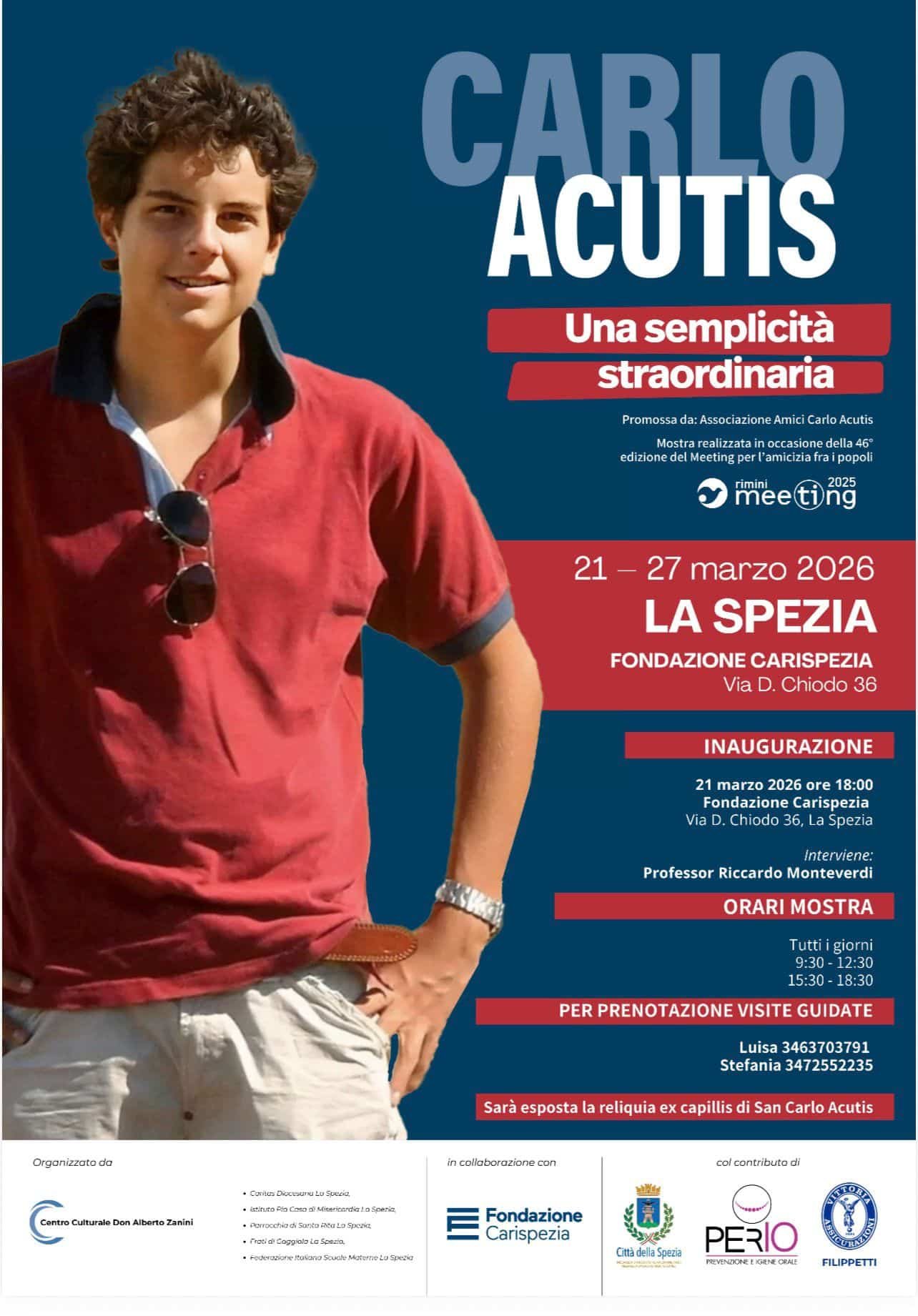 Featured image for “La Spezia: Carlo Acutis. Una semplicità straordinaria”