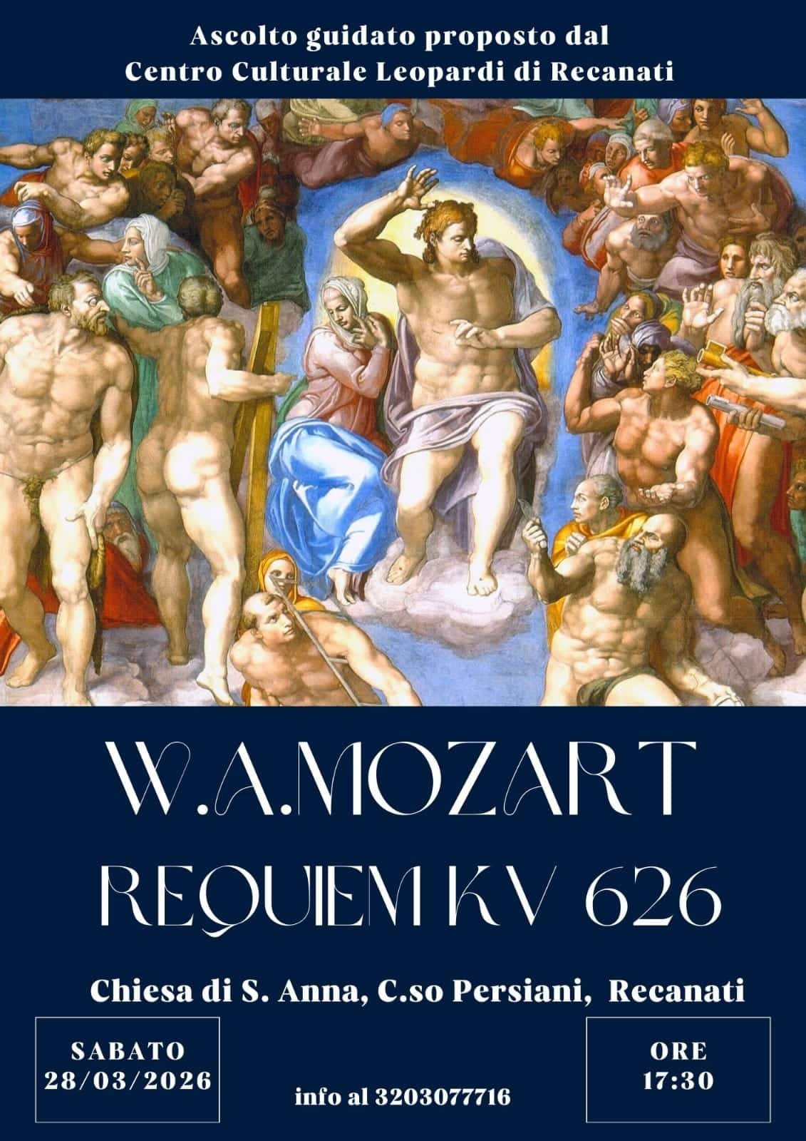Featured image for “Recanati: Un ascolto guidato del Requiem di Mozart”
