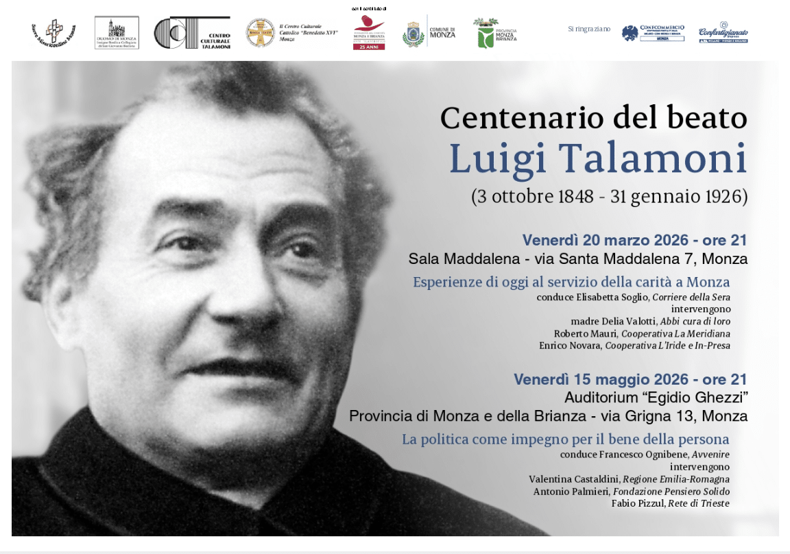 Featured image for “Monza: Esperienze dell’oggi al servizio della carità”