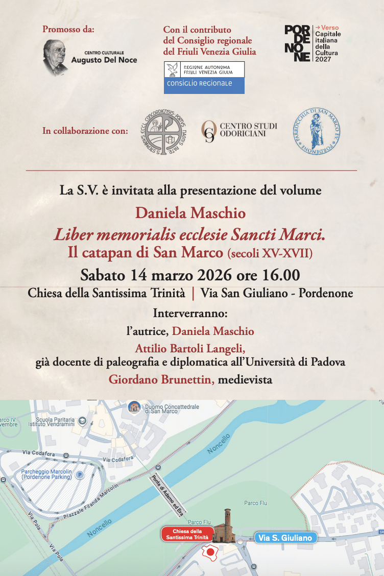 Featured image for “Pordenone: Liber memorialis ecclesie Sancti Marci. Il catapan di San Marco”