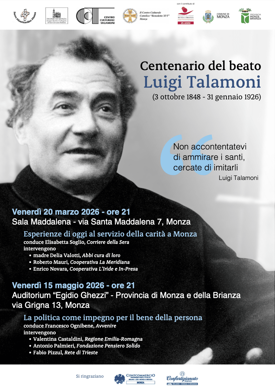 Featured image for “Monza: Centenario del beato Luigi Talamoni”