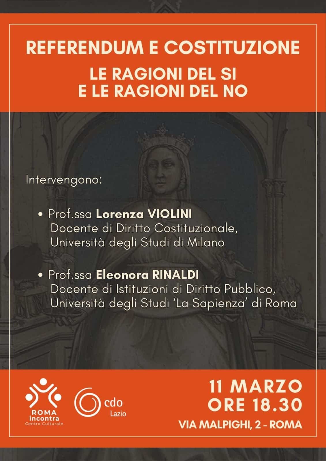 Featured image for “Roma: Le ragioni del si, le ragioni del no. Referendum 2026”