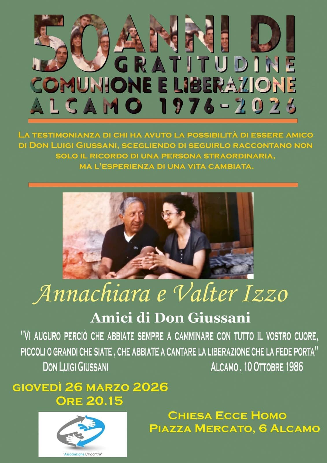 Featured image for “Alcamo (TP): 50 anni di gratitudine 1976-2026”