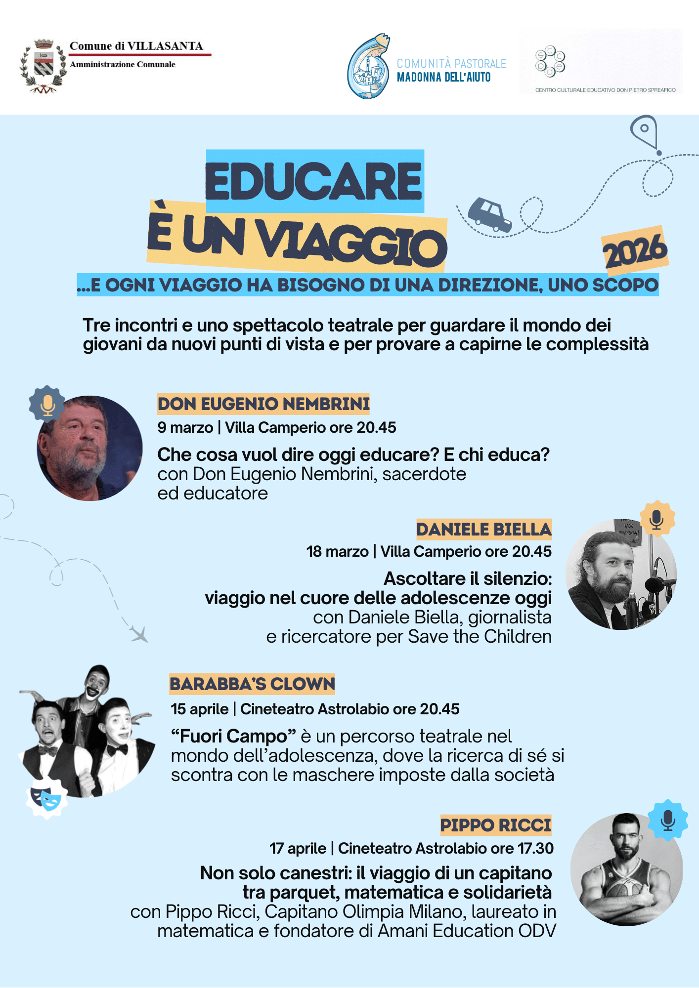 Featured image for “Villasanta (MB): Non solo canestri, il viaggio di un capitano tra parquet, matematica e solidarietà”