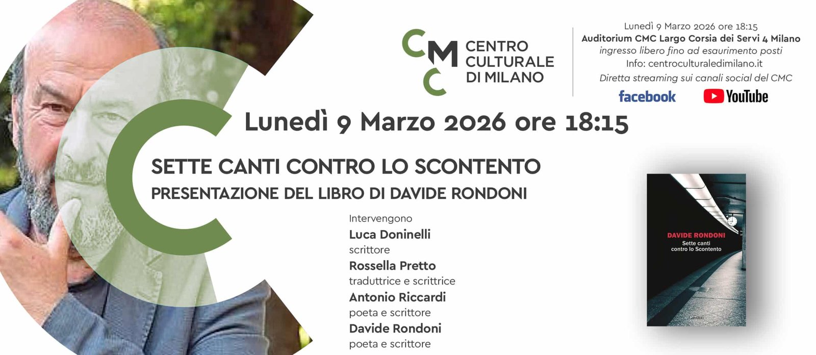 Featured image for “Milano: Sette canti contro lo Scontento. Di Davide Rondoni”