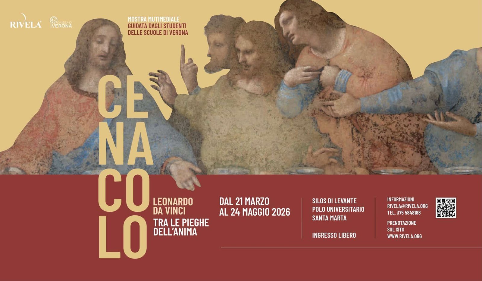 Featured image for “Verona: Leonardo Da Vinci. Tra le pieghe dell’anima”