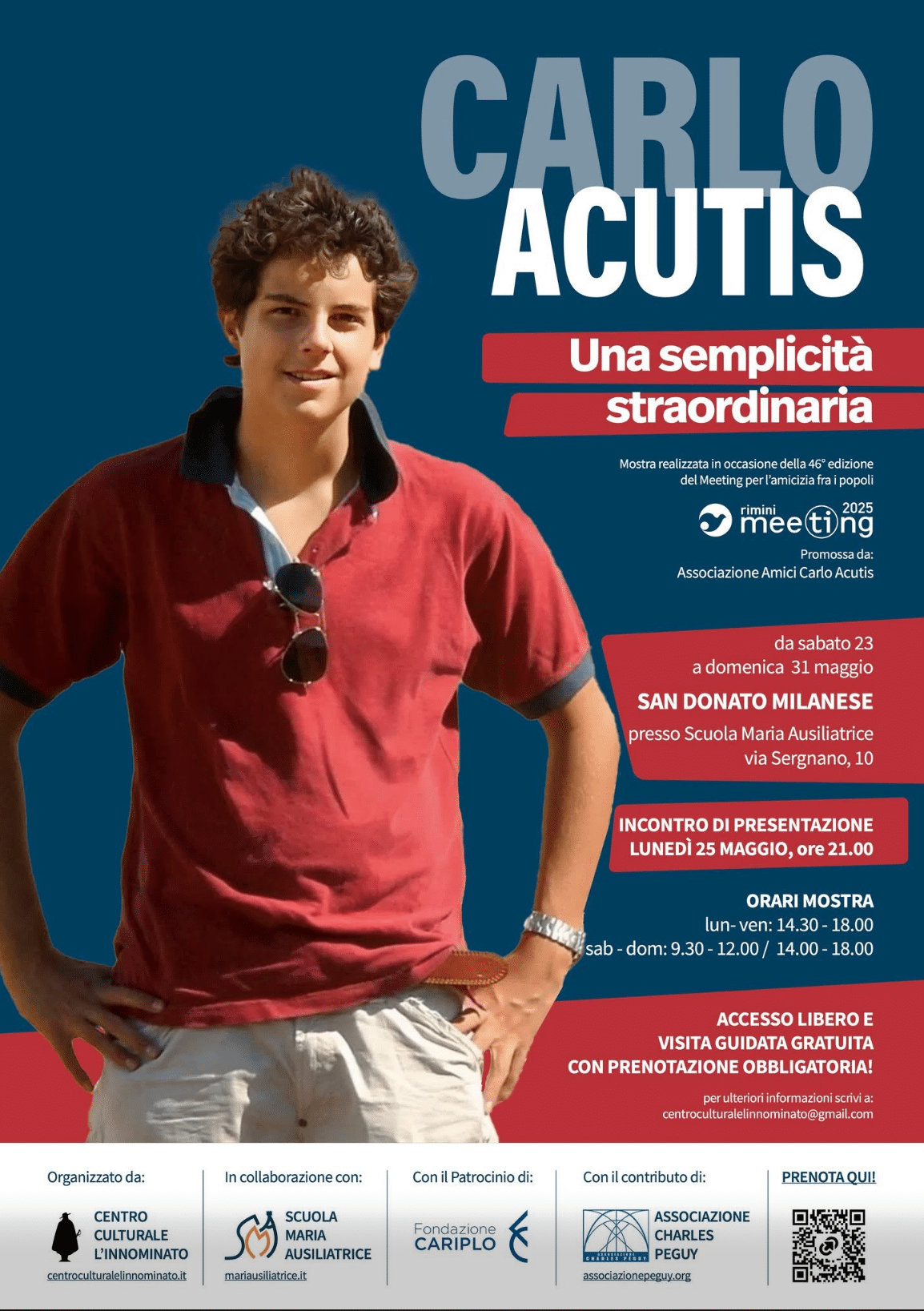 Featured image for “San Donato (Mi): Carlo Acutis. Una semplicità straordinaria”