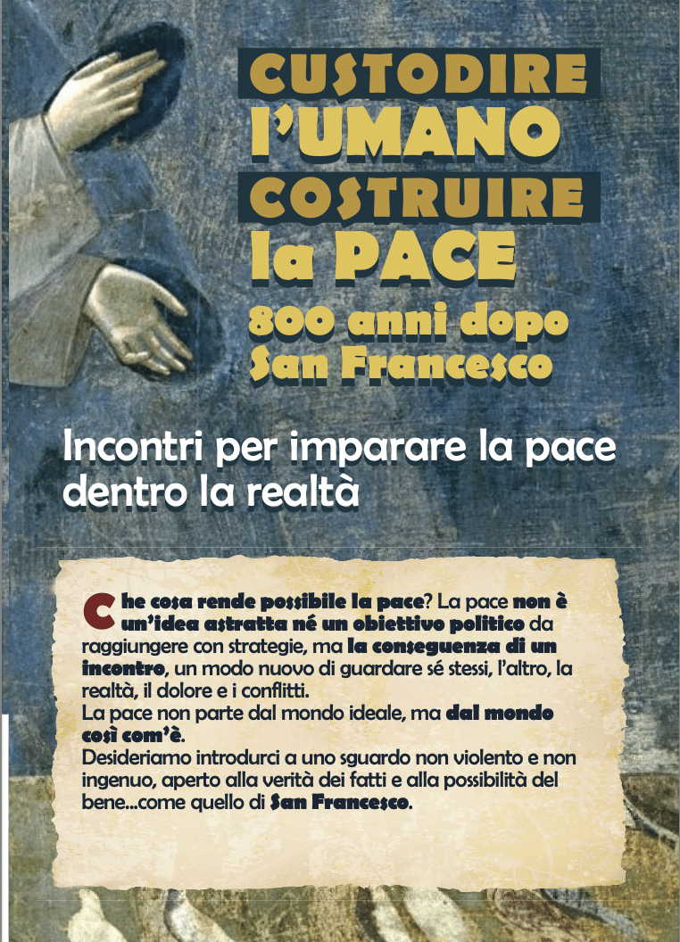 Featured image for “Forlì: Custodire l’umano, costruire la pace. 800 anni dopo San Francesco”