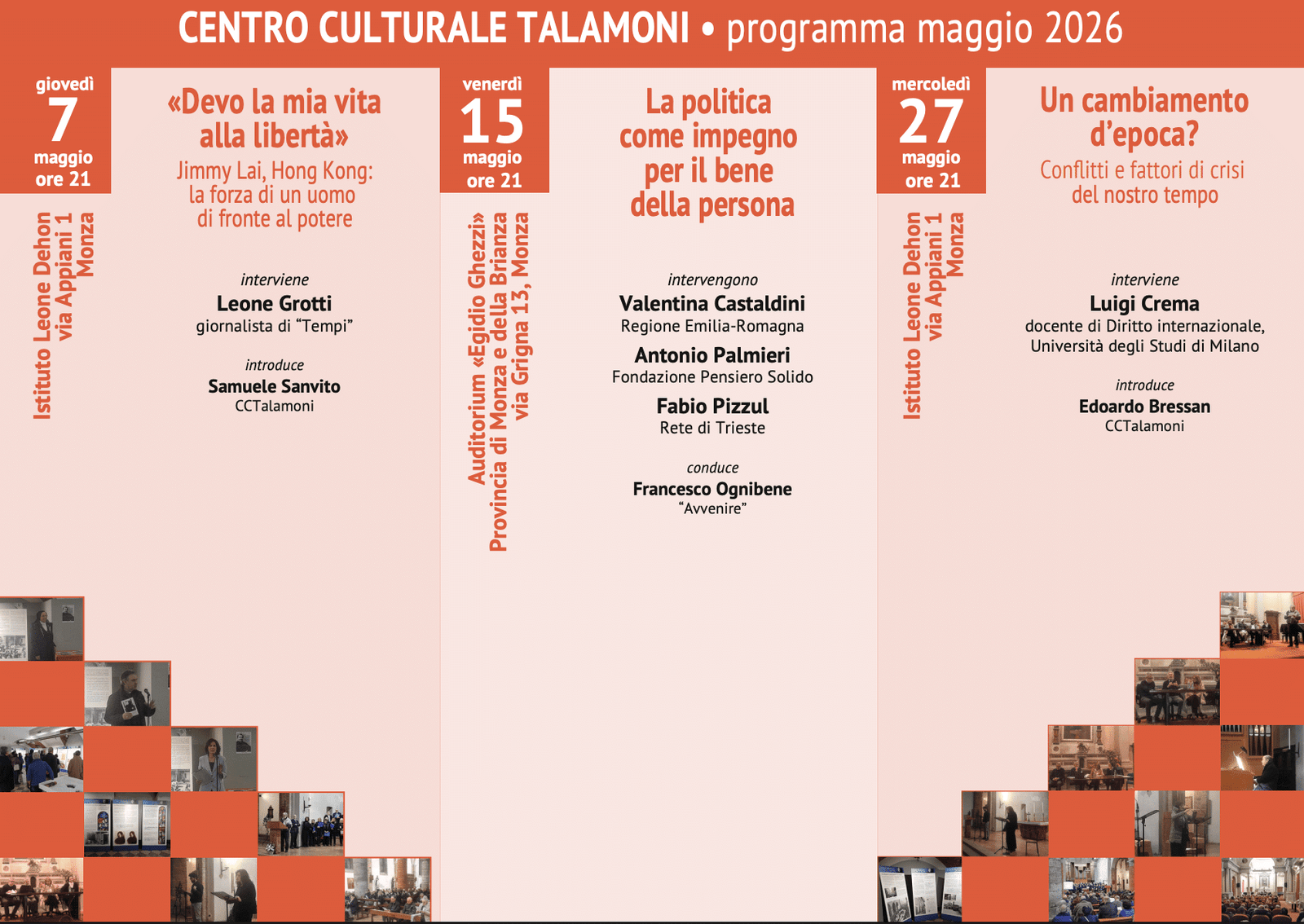 Featured image for “Monza: La politica come impegno per il bene della persona”