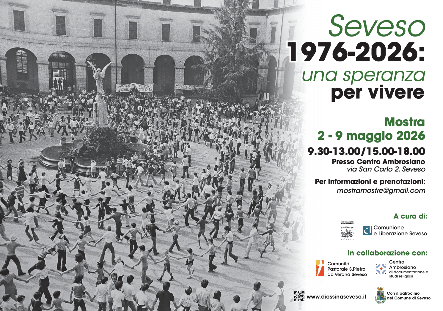 Featured image for “Seveso (MB): Seveso 1976-2026: Una speranza per vivere”