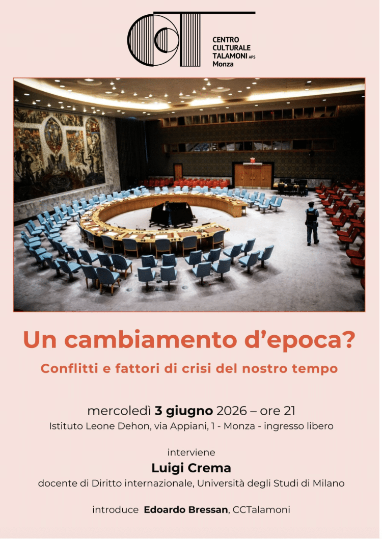 Featured image for “Monza: Un cambiamento d’epoca? Conflitti e fattori di crisi del nostro tempo”