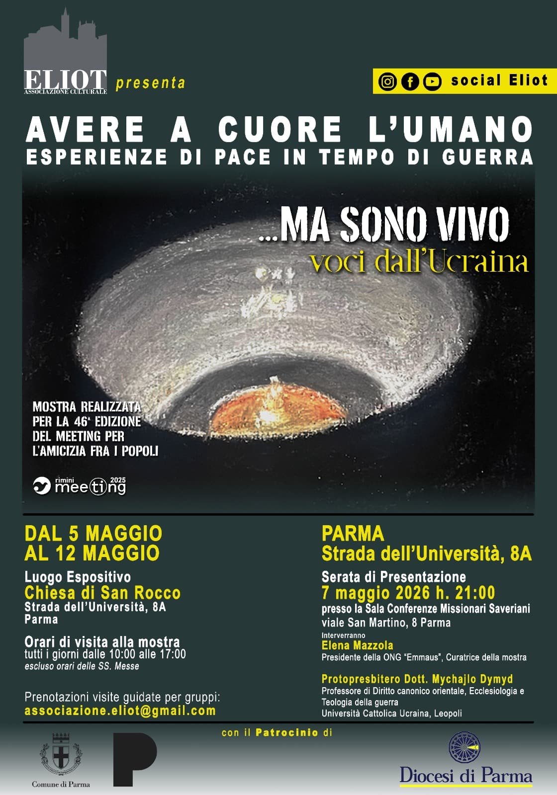 Featured image for “Parma: Mostra “Ma sono vivo. Voci dall’Ucraina” #meeting25”