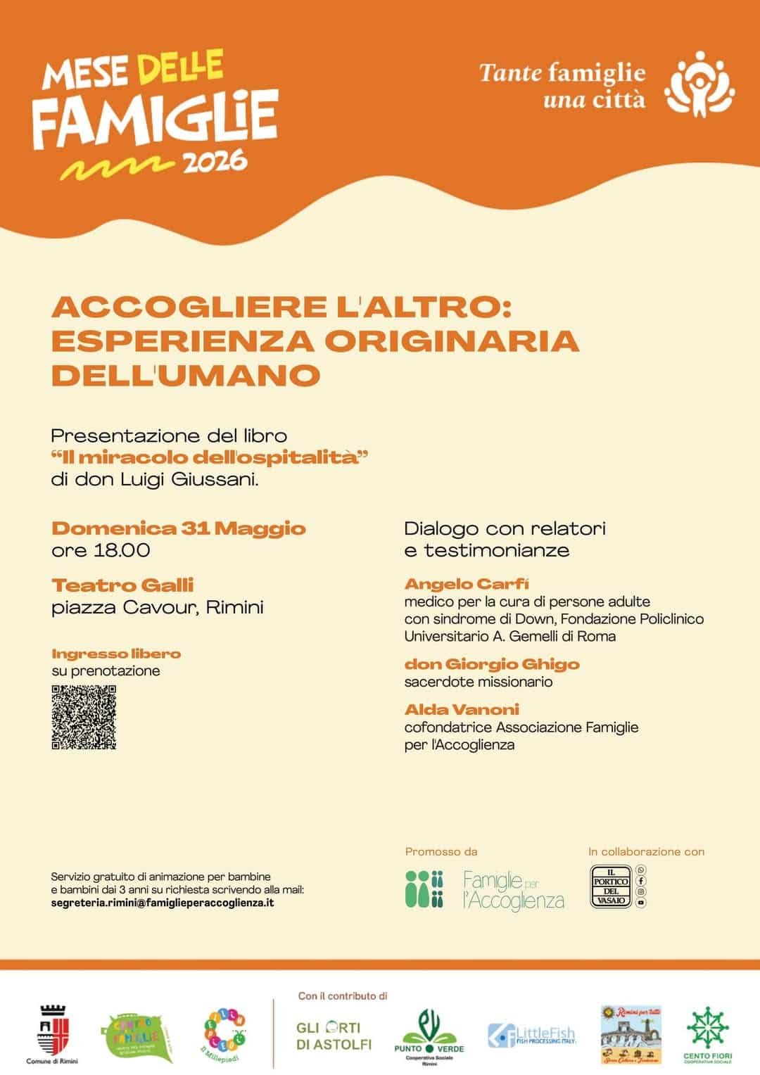 Featured image for “Rimini: Accogliere l’altro. Esperienza originaria dell’umano”