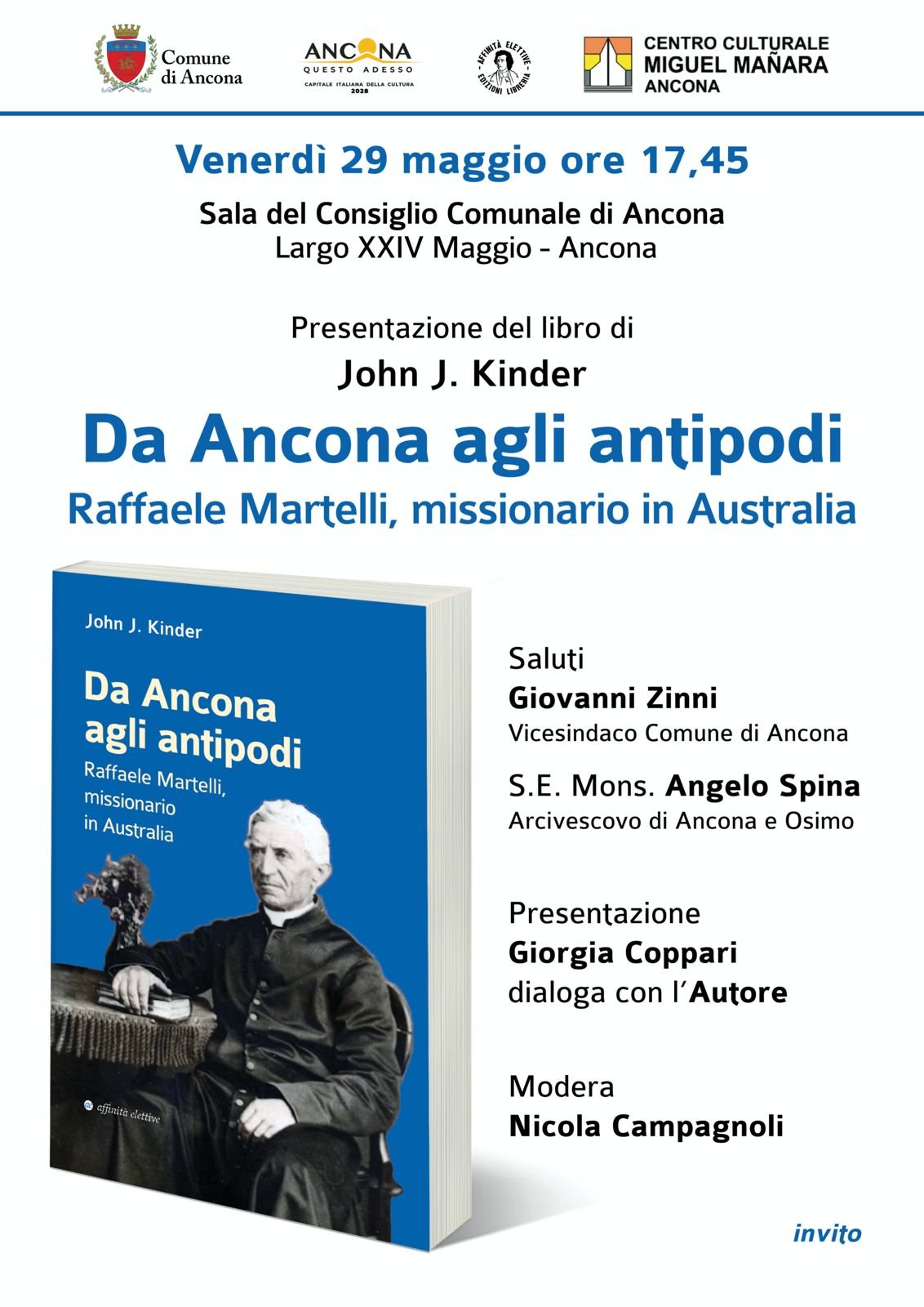 Featured image for “Ancona: Raffaele Martelli, missionario in Australia”