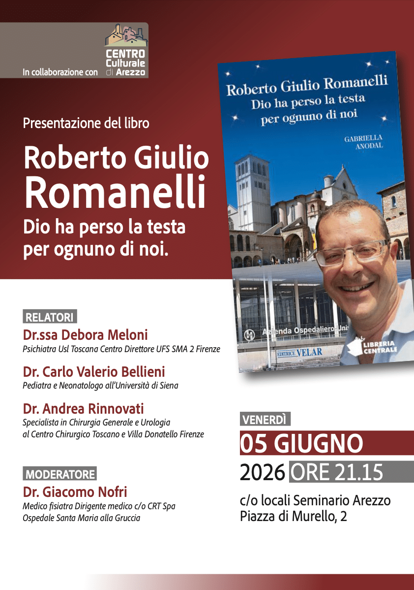 Featured image for “Arezzo: Dio ha perso la testa per ognuno di noi”